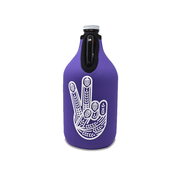 Peace Skinny Can Koozie - Traveling Growler Buffalo NY