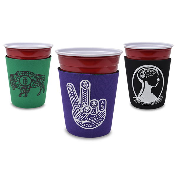 Pint Glass and Cup Koozie