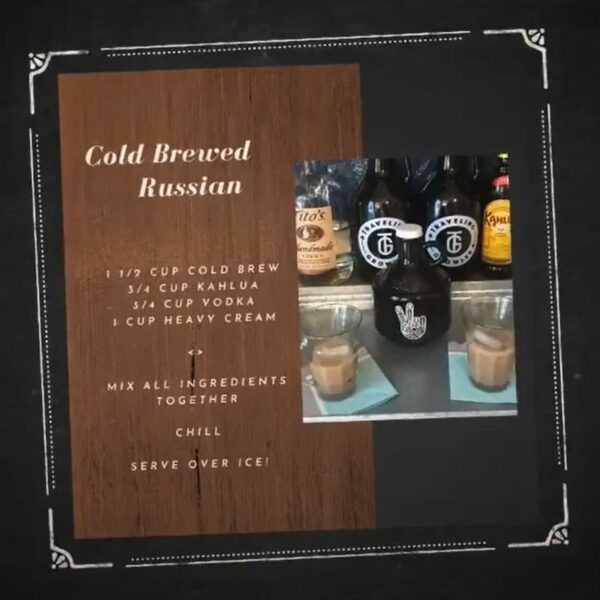 Growler Cold Brewed Russian