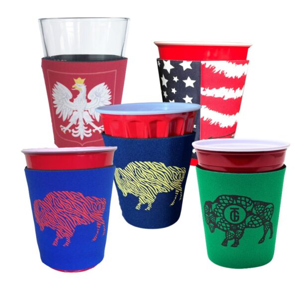 Pint Glass and Cup Koozie
