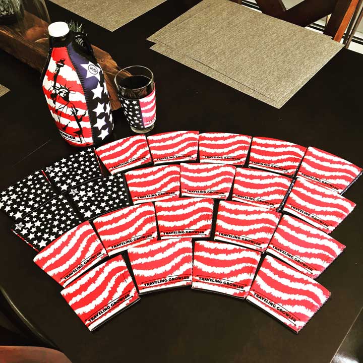 Freedom Koozie - Traveling Growler